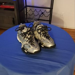 Balenciaga 3M Reflective Track Trainer "Metallic Silver" Men's Size 9 US / 42 EU